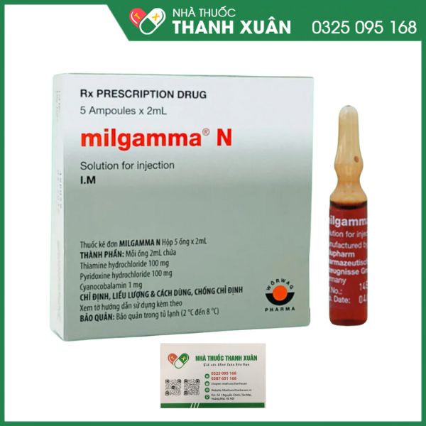 Milgamma N - Điều trị các bệnh lý thần kinh